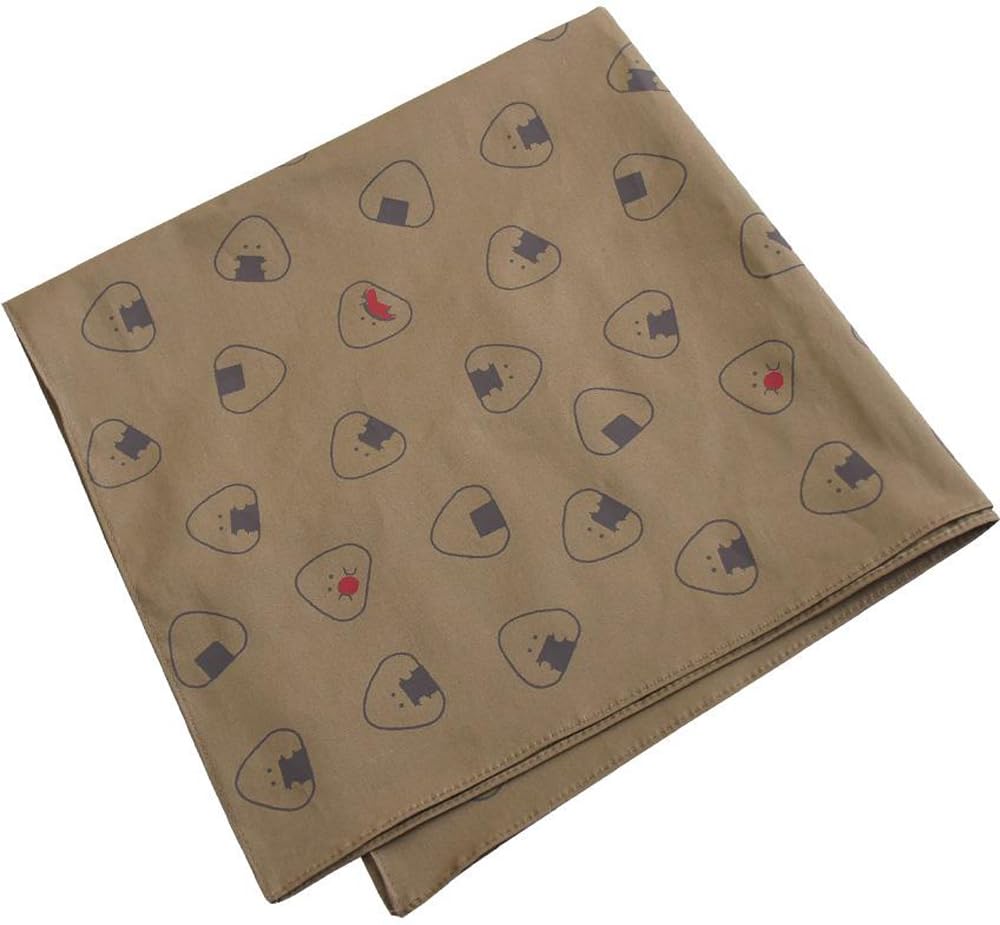Ippinsha Gyutto Lunch Cloth Brown Bento Gift 47134 Onigiri-san
