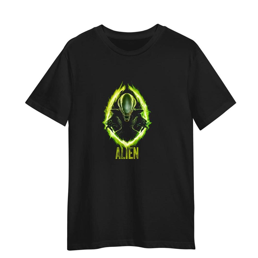 Alien Romulus Galactic Invasion Tee Edition Black TShirt L