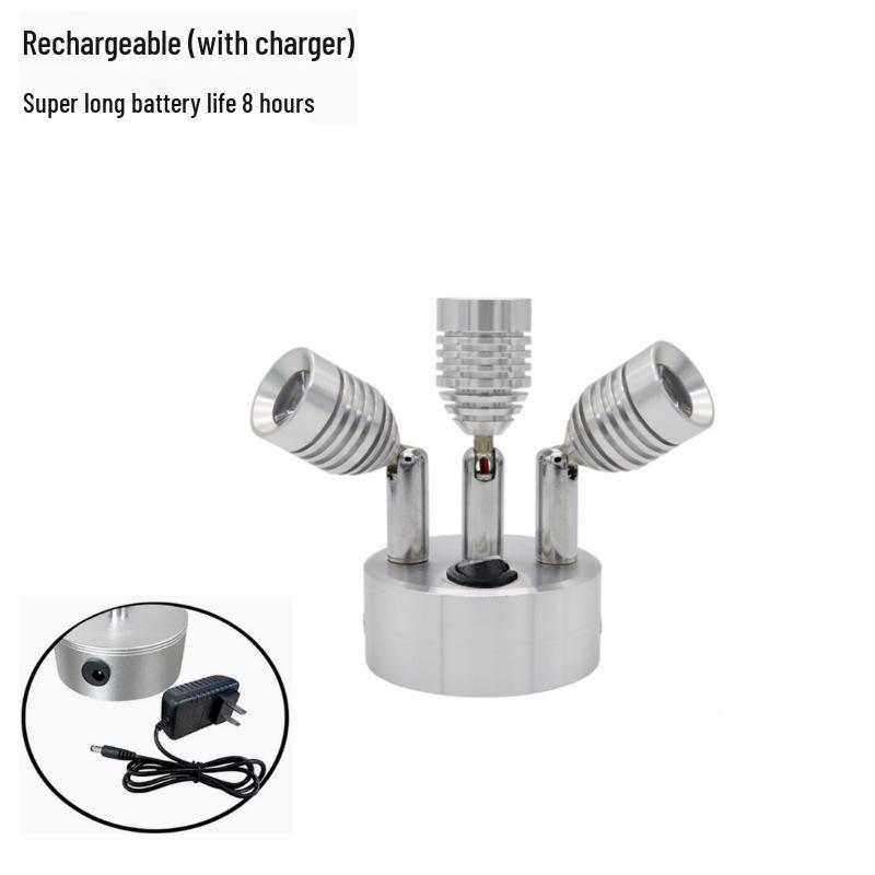 Wireless Jewelry Display Spotlight with Battery