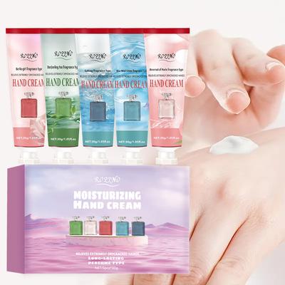 Pflegende Handcreme-Geschenkset. Feuchtigkeitsspendende und feuchtigkeitsspendende Handcremes für weiche, glatte Hände