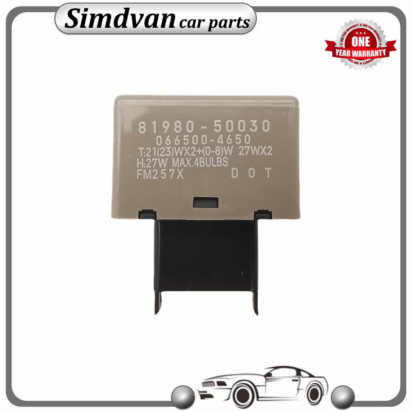 81980-05040 81980-50030 LED Flasher Relay Fix Turn Signal Light Hyper Flash for Toyota 81980-02030 066500-4650 81980-05060