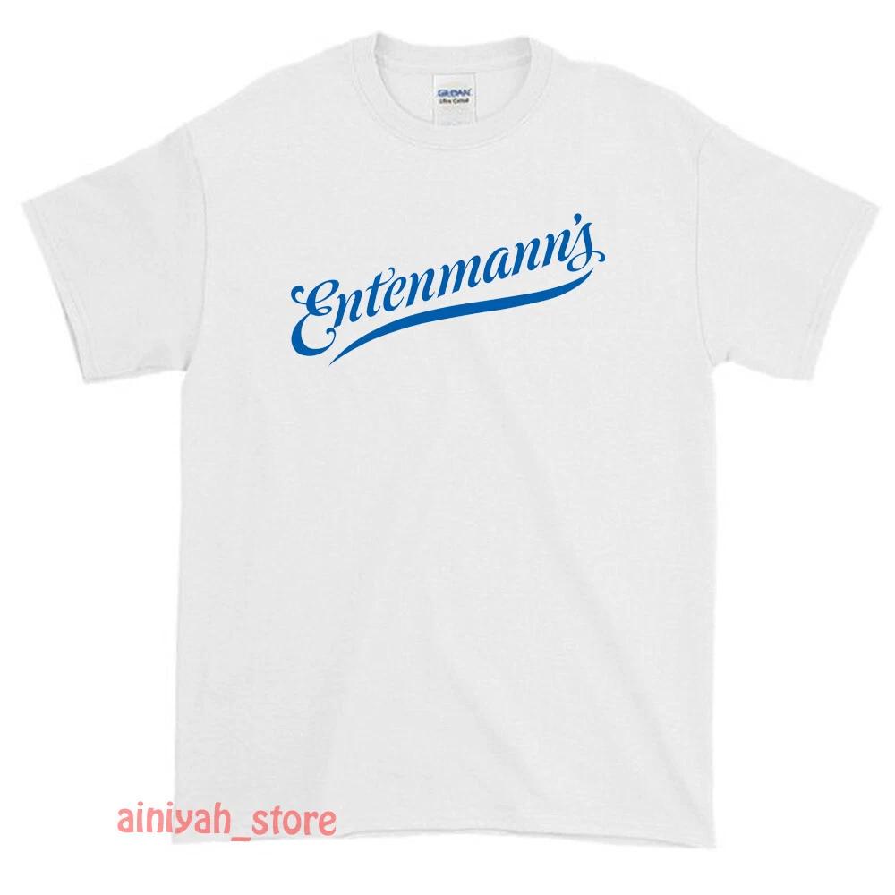 New Entenmann s powdered donuts Logo Men s Funny T shirt USA Size S-XXL XL