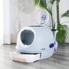 1Pc Cat Litter Basin Fully Enclosed Drawer Top-entry Cat Toilet Cat Basin Shit Deodorant Deodorant Anti-splashing Cat Shit Basin