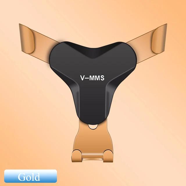 Gravity Car Holder Auto Air Vent Mount Clip Bracket Cell Holder No Magnetic GPS Mobile Phone Stand for IPhone 14 Xiaomi Samsung