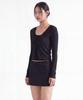 Gemgem Paradis Bonnie Cardigan Black