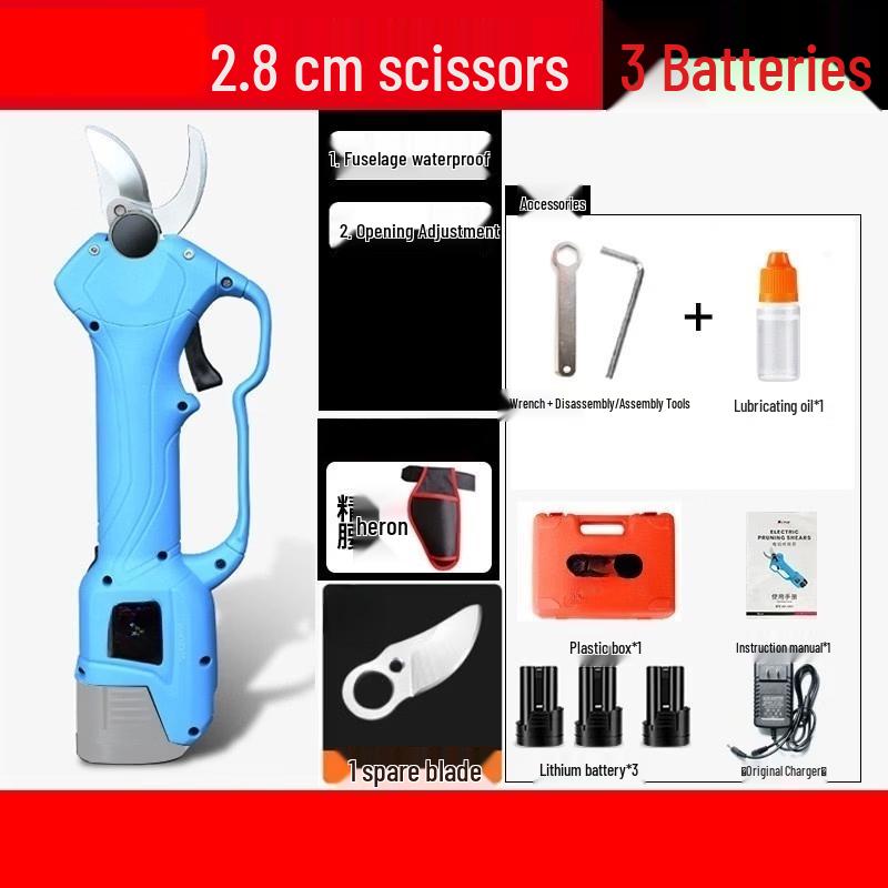 SHEYUE Electric Pruning Shears CN plug (adapter included)