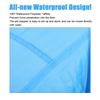 Foldable Small Animal Hamster Fence Autoopen Outdoor Indoor Exercise Crawling Pet Tent(  Blue )