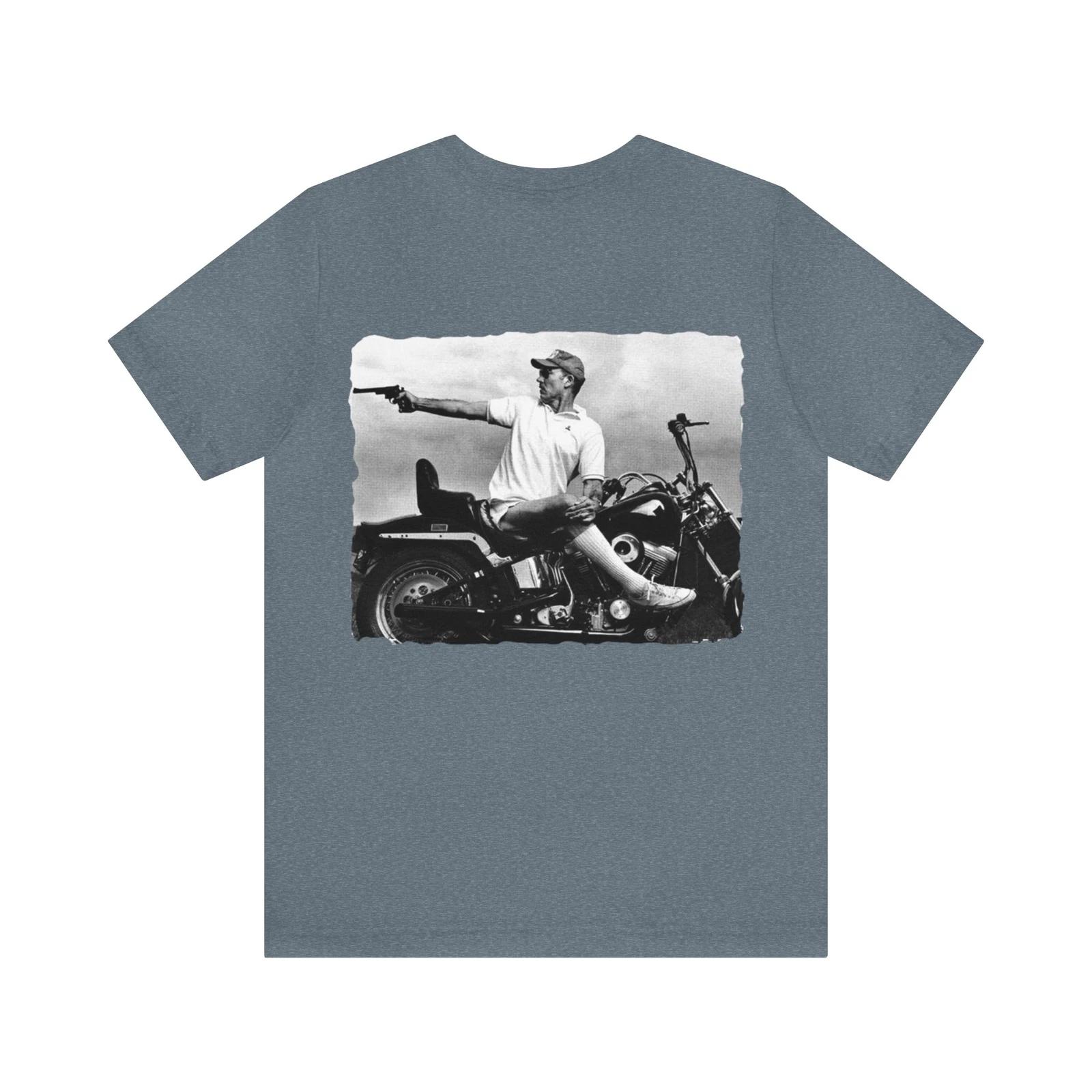 Outlaw Surf Vintage Hunter S. Thompson Gun T-Shirt M