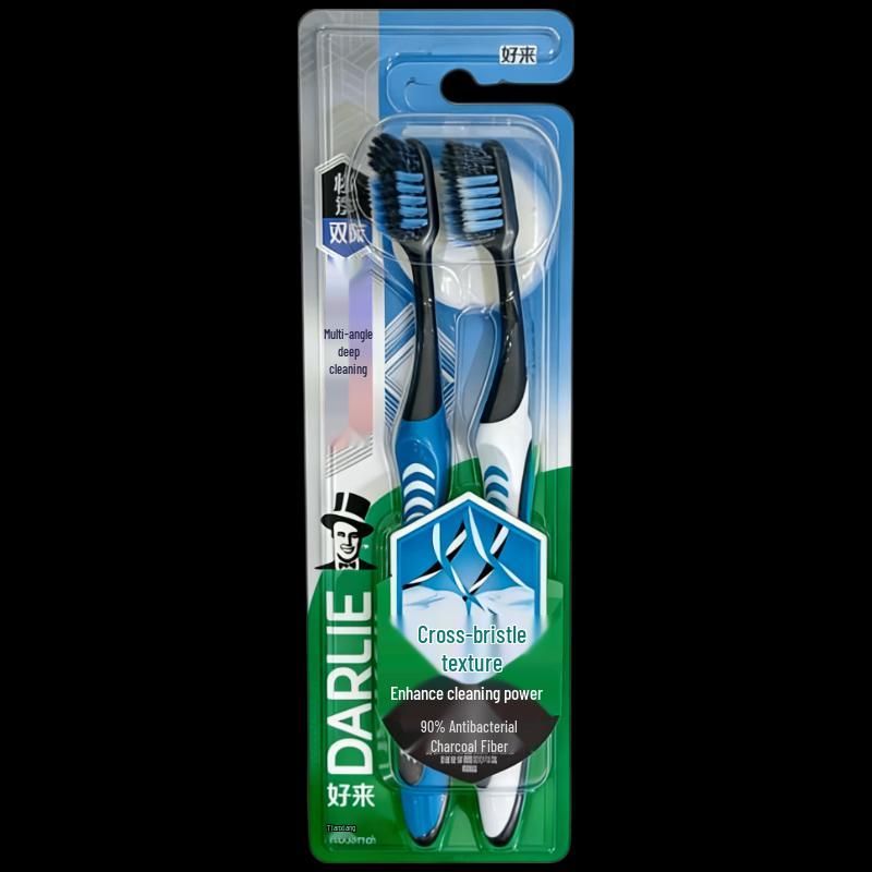 

Darlie Charcoal Deep Clean Soft Toothbrushes, 12-Pack