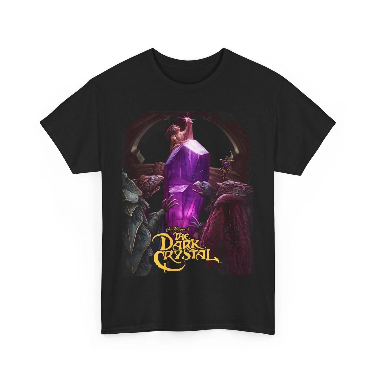 Dark Crystal Jim Henson 100% Cotton T-shirt Mens Tees Top Unisex Heavy Cotton Tee 4XL