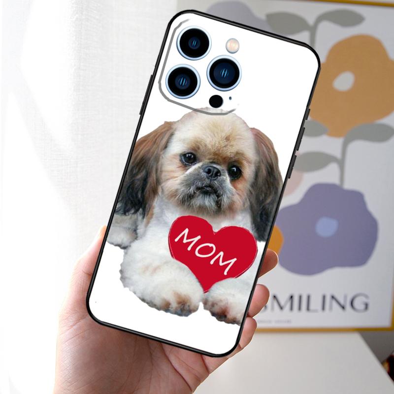 Shih Tzu Puppy Dogs Case Coque For iPhone 11 12 Pro Max Mini X XS XR 7 8 Plus Cover For iPhone 13 Pro Max Case