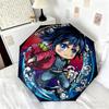 Japanese-style Cartoon Demon Slayer Kamado Tanjiro & Kamado Nezuko Umbrella Including Home Travel and Outdoor Activities Multi Functional Umbrella 2