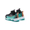 Anta Childrens Red Flame Round Head Comfortable Anti-Kick Shock Absorption Low-Top Running Shoes Kids sneaker Green 312419912-1