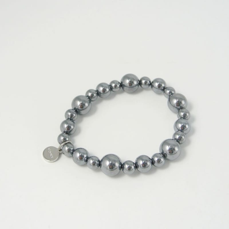 Objet213 Bubble Metallic Grey Bracelet