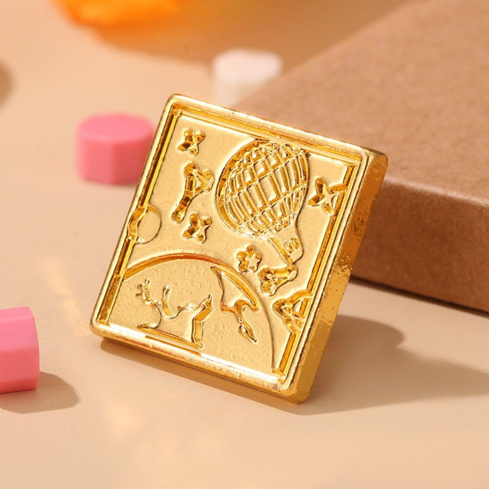 DIY Tool Retro Sealing Wax Stamp Head Wax Seal Stamp Polyshaped Head Embossing Decor