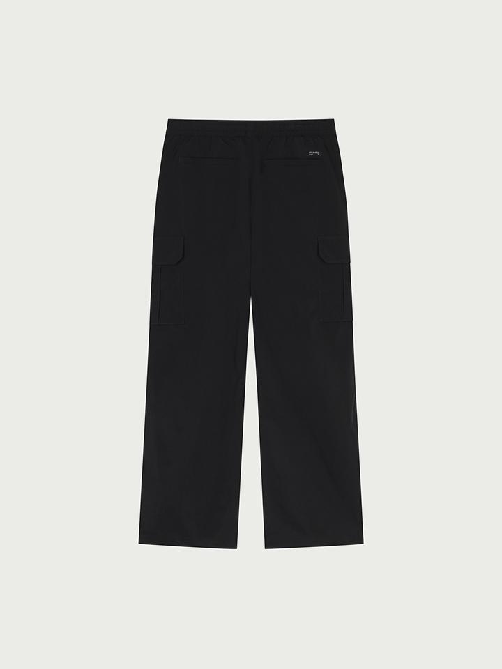 HANGTEN Unisex Stretch Cargo Wide Pants_100(10570-050-401-41)