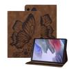Suitable for Samsung Tab A9 + 11 inch tablet leather case S11Ultra retro matte butterfly embossed card