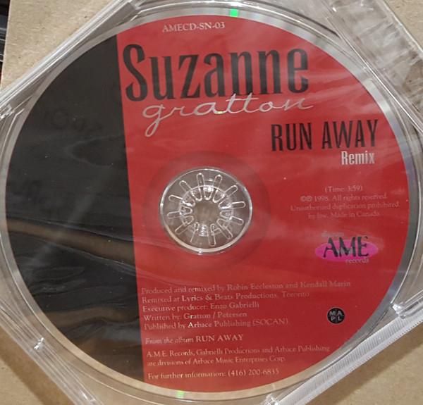 CD СУЗАННА ГРЭТТОН Run Away Remix AMECDSN03 A.M.E. Записи 1998 Канада Поп Б/У