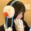 1Pc Snowman Earmuffs Plush Protection Ear Anti-Freezing Keep Warm Outdoor