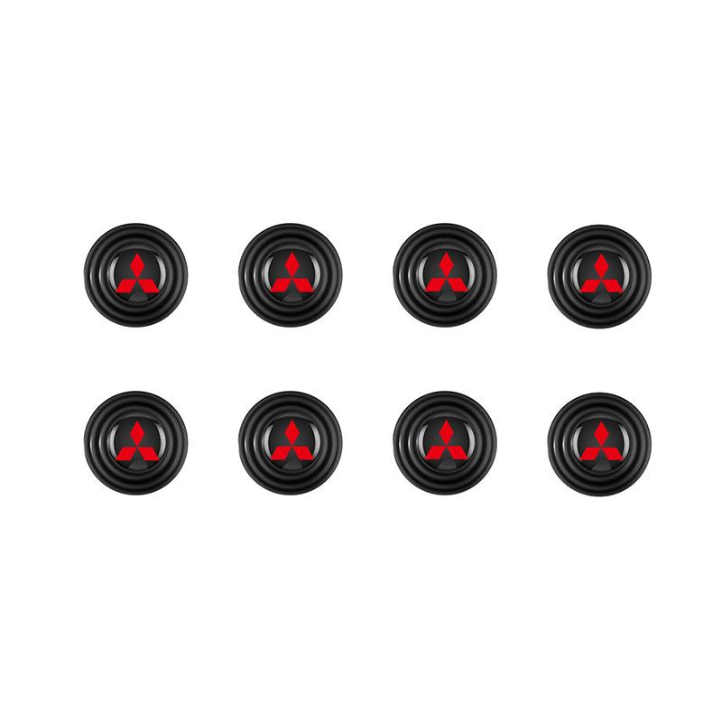 Silicone Pad Car Door Closing Anti-shock Protection Cover For Mitsubishi Lancer 9 EX Colt Outlander 3 ASX Pajero L200 Galant EVO