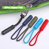 10Pcs Zipper Pull Puller End Fit Rope Zipper Pull Replacement Zipper Tab Tag Cord Extension Fixer Backpack Suitcase Zipper Cord