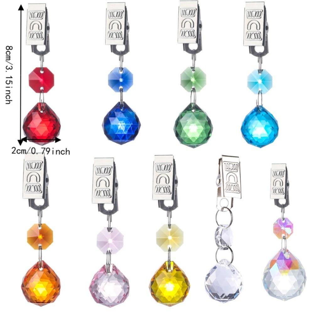 6 Stück Heavy Duty Glas Tischabdeckung Anhänger Winddicht Tischdecke Haken Hochzeit