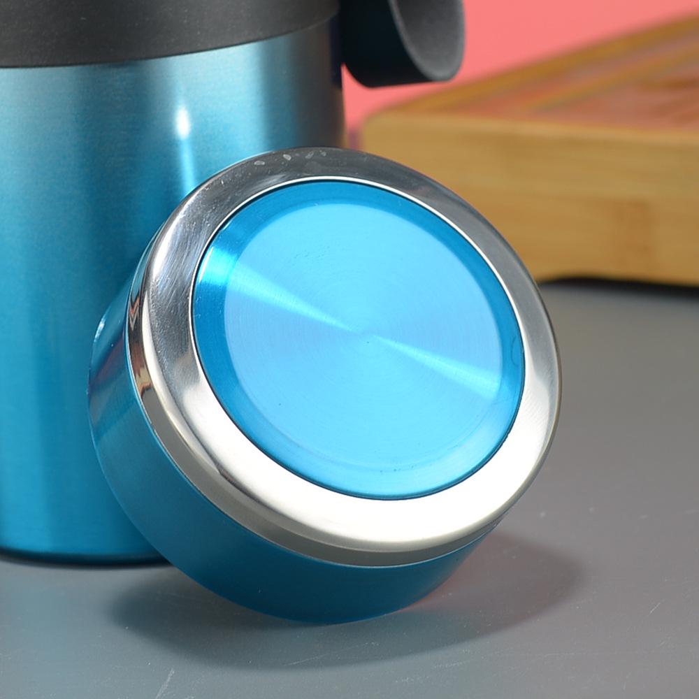 316 Stainless Steel Insulated Cup with Tea Infuser and Handle Rope