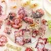 10Pcs Victoria'S Palace Transparent Stickers Retro Romantic Princess House Diy Craft Scrapbooking Junk Journal Landscape Collage