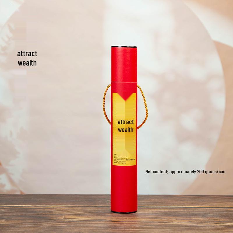 Sandalwood Smokeless Incense: God of Wealth & Guanyin Bamboo Sticks for Home & Worship, 200g, Clear Fragrance, Attracts Wealth.