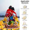 1pc Blanket Super Mario1 Print Design, Lightweight Blanket for Sofa, Bed- Soft &Warm, Gift for All Seasons like Christmas, Halloween