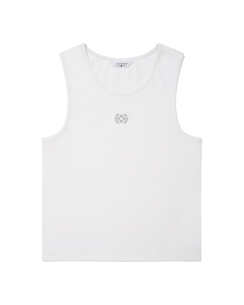 PHOS333 Prizm Tank Top/White
