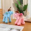 20/25Cm Colorful Camel Plush Toy Standing Desert Cartoon Animal Plushie Blue Cream Pink Plushie Birthday Present