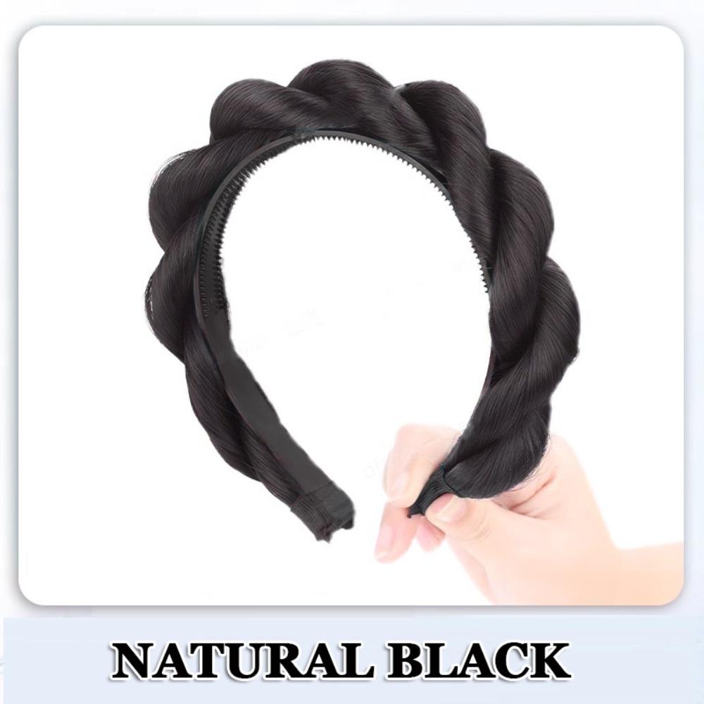 Bohemian French Princess Headband Headwear Synthetic Headband Wigs  for Women