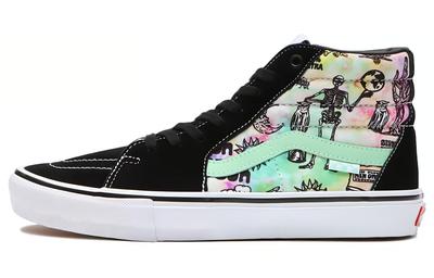 Skate Sk8 Hi Shroom Doom Black Green VN0A5FCCAPI