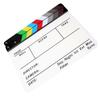 Acrylic Clapboard Dry Erase Director Film Movie Clapper Board Slate 9.6 * 11.7in