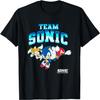 Camiseta Sonic The Hedgehog Equipe Sonic Foto Épica em Grupo