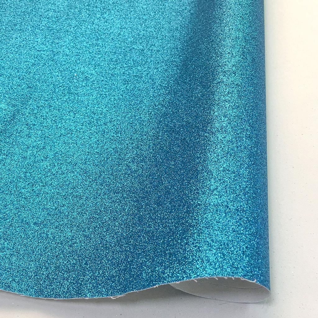 A5 Fine Glitter Sewing PU Leather Fabric Sparkle Shiny Iridescent Craft Doll DIY Material Bows Bag Decor Sheets