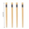 10 Paar Premium Bambusstäbchen mit blauer Kante Nördlicher Bambus Sicher Hohe Qualität Glatt Elegant Für Mahlzeiten Dekoration