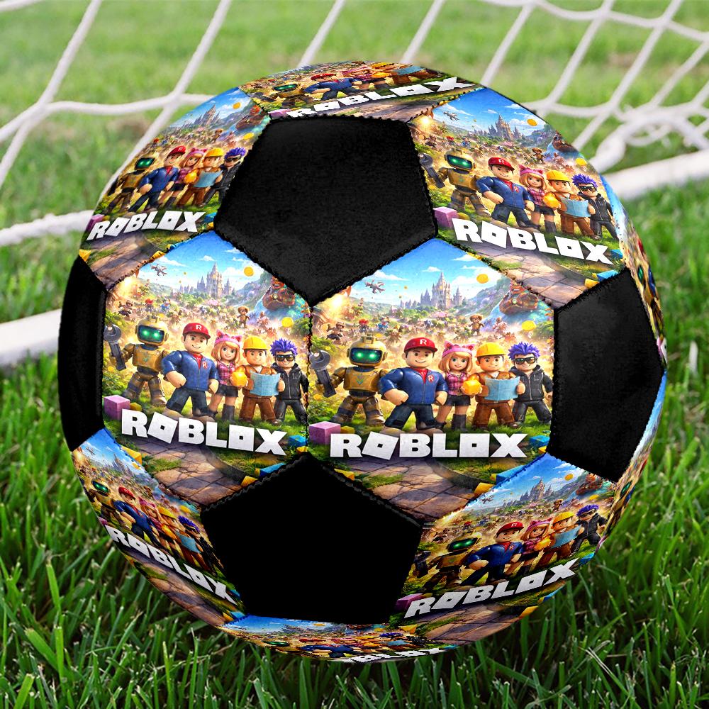 Roblox Theme Size 5 Soccer Ball, Suitable for Both Indoor and Outdoor Matches, a Gift Suitable for Everyone.