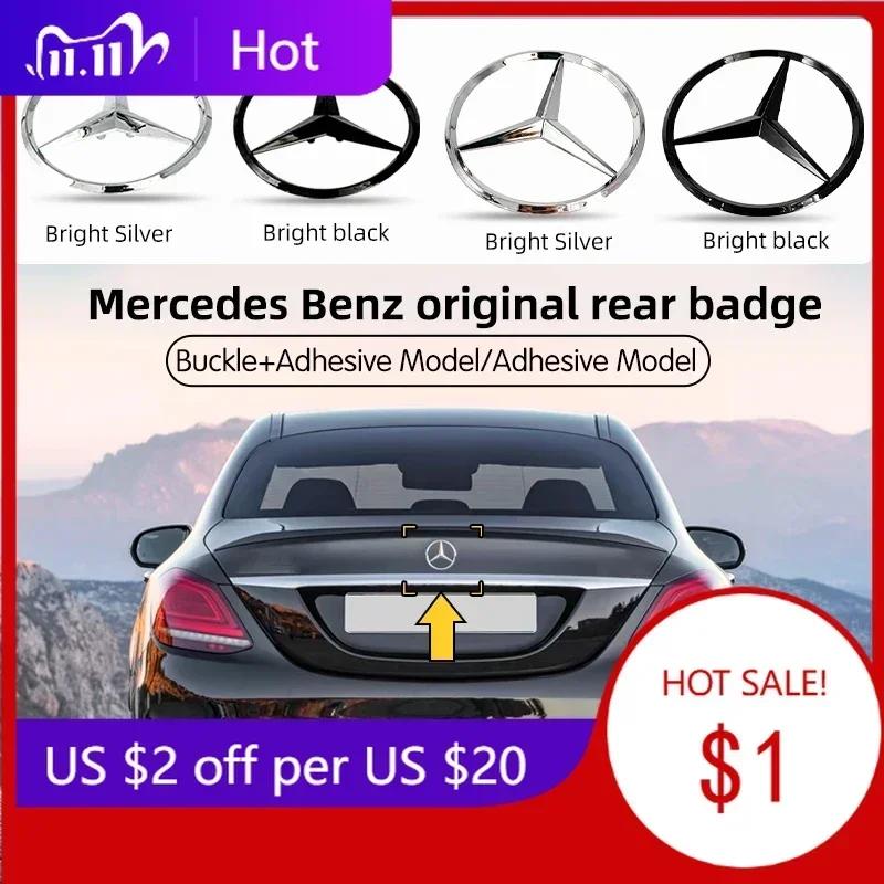 Bilklistremerke For Mercedes Benz Erstatning ABS Bil Bakre Bagasjerom Dekal Bagasjerom Emblem Klistremerker Tilbehør For Mercedes Benz GLA C117