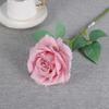 6pcs Artificial Flowers Silk Roses Plant Auditorium Decor Fake Flower Simulation Coffee Sweetheart Rose Branch Room Decoration