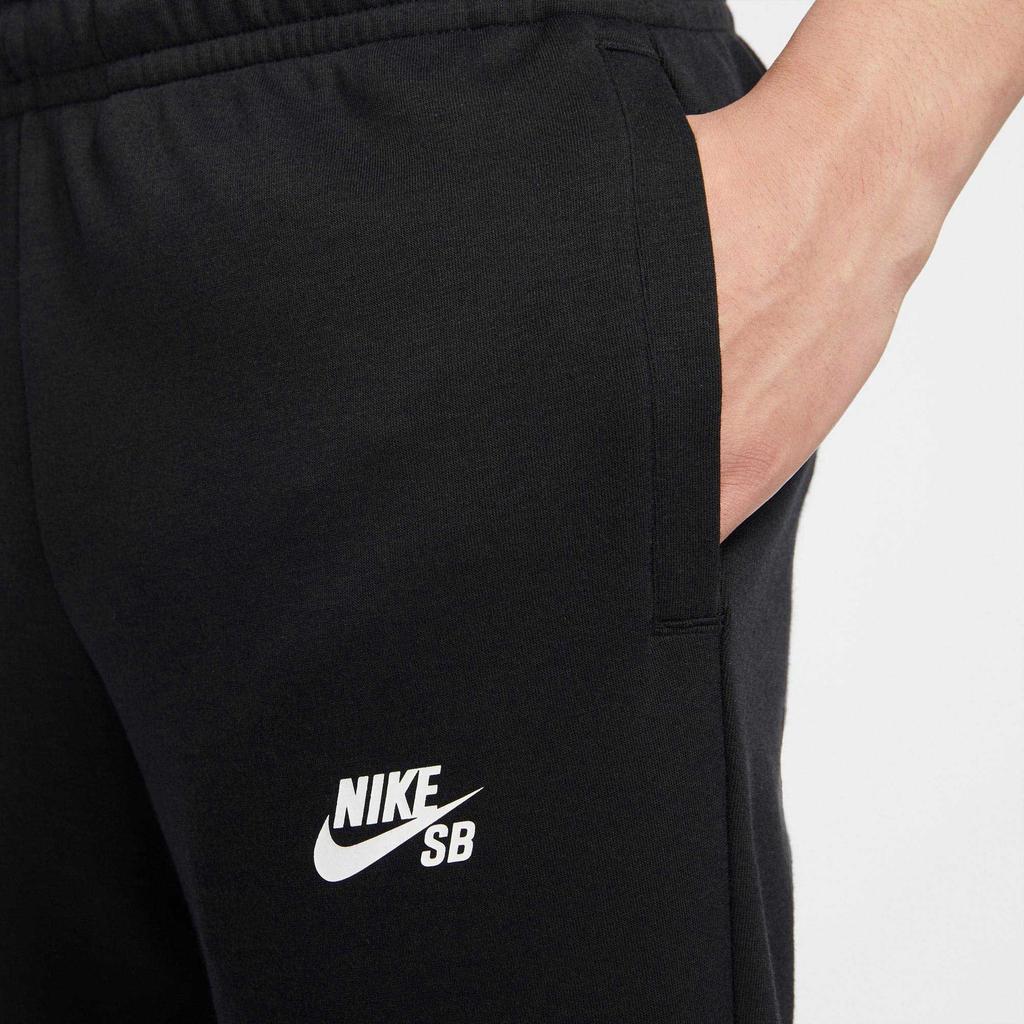 Nike Knitted Sweatpants Men's Black Moderate Sweatpants AT3502-011
