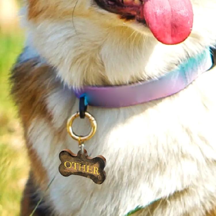 Clear 3-link Dog Bone Label Keychain Silicone Mold for Valentines Gift Craft Handmade Key Chain Accessories Mould