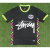 Maglia da Calcio Signature Stussy Retro Brasile Argentina Portogallo Maglia da Allenamento Calcio Uomo Donna Manica Corta