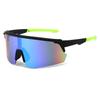 Oversized Sports Sunglasses Men Cycling Glasses Mirrored Outdoor Goggles Trendy Wrapped Anti-UV Riding Shades