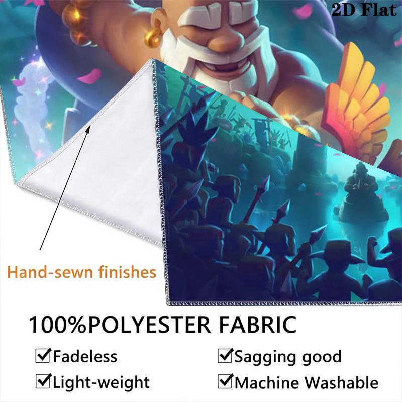 Clash Royale Pattern Home Decor Tapestry, Wall Hanging, Decorative RV Wall Cloth.DGT0925096