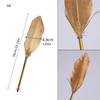 Antiqued Feather Ballpoint Pen Multipurpose Feathered Signing Pen for Student Adult Daily Writing Note Taking Journaling