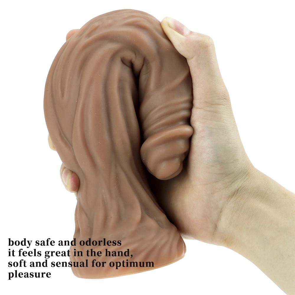 MoDi Large Dildo Anal Fantasy Realistic Animal Dildo Sex Toy For Men Women Big Liquid Silicone Penis
