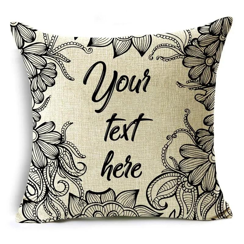 Mandela Style Retro Ethnic Style Pillowcase Sofa Living Room Decoration Cushion Cover 40*40cm/45*45cm/50*50cm