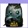 Large Capacity Wild Robot 15 Inch Backpack For Students And Children In Versatile Colors